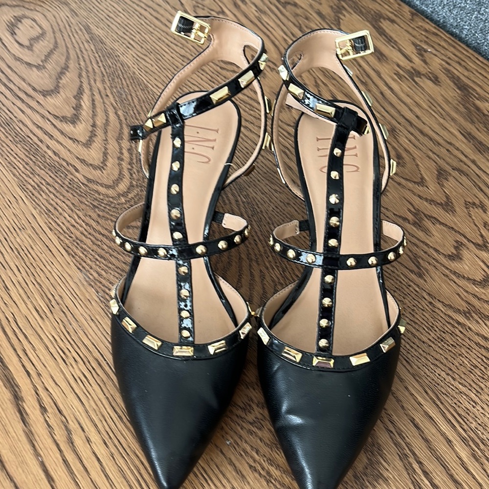 Inc Studded heels - similar to Valentino.